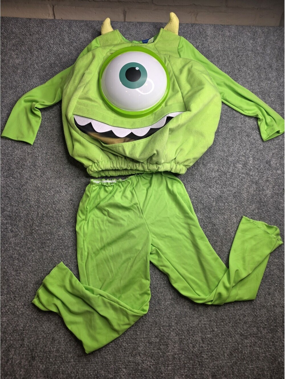 Disney Store Monsters Inc Mike Wazowski Toddler Costume 2T 3T 4T Halloween Plush